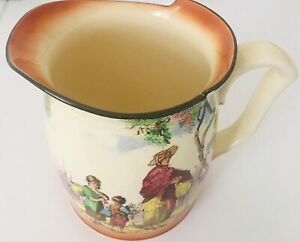 【送料無料】キッチン用品・食器・調理器具・陶器 ロイヤル・ドルトン・ジャグザ・グリーナーズパーフェクトROYAL DOULTON JUG ~ THE GLEANERS ~ D4983 ~ PERFECT ~