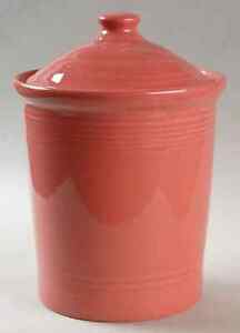 【送料無料】キッチン用品・食器・調理器具・陶器　ホーマーラフリンフィエスタフラミンゴコンテンポラリーキャニスターHomer Laughlin FIESTA FLAMINGO (CONTEMPORARY) 7 Canister 9510810