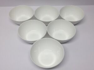 【送料無料】キッチン用品・食器・調理器具・陶器　三笠トレリスホワイトボーンチャイナスープシリアルボウルオンスのセットSet of Six Mikasa Trellis White 6 1/4 Bone China Soup Cereal Bowls 26 ounce