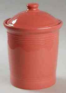 【送料無料】キッチン用品・食器・調理器具・陶器　ホーマーラフリンフィエスタフラミンゴコンテンポラリーキャニスターHomer Laughlin FIESTA FLAMINGO (CONTEMPORARY) Canister 9510807