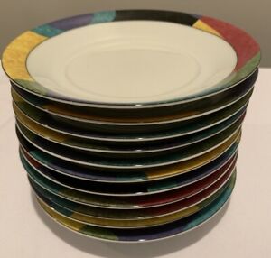 【送料無料】キッチン用品・食器・調理器具・陶器　三笠カリフォルニア電流ソーサー11 MIKASA CALIFORNIA ''CURRENTS'' SAUCERS 6''