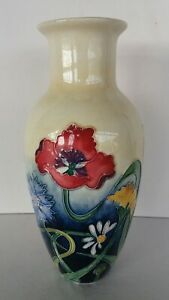 【送料無料】キッチン用品・食器・調理器具・陶器　古いタプトンウェアの花瓶ジャンヌ・マクドゥーガルOld tupton ware vase - 7408 (Jeanne McDougall)
