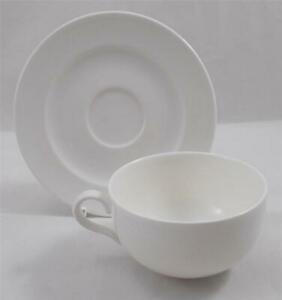 【送料無料】キッチン用品・食器・調理器具・陶器 ヴィルロイとボッハルックティーカップとソーサーVilleroy & and Boch LOOK tea cup and saucer NEW NWoL|hokushin