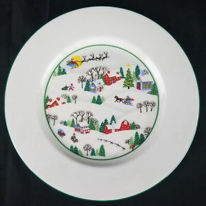 【送料無料】キッチン用品・食器・調理器具・陶器　レノックススライドサラダプレートLenox Sleighride Salad Plate