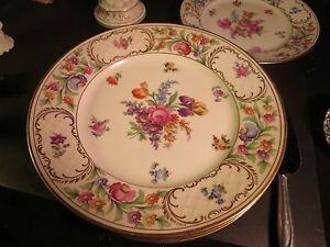 【送料無料】キッチン用品・食器・調理器具・陶器　シューマン皇后ドレスデン花ディナープレートSchumann Empress Dresden Flowers DPM1 9-5/8 Dinner Plate 20,860円
