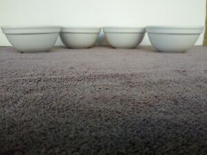 【送料無料】キッチン用品・食器・調理器具・陶器　クレートバレル料理アーツシリアルボウル積み重ね可能な白のセットCrate &amp; Barrel Culinary Arts Cereal Bowl Stackable White 5.5 Set of 4｜hokushin 21,754円