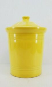 【送料無料】キッチン用品・食器・調理器具・陶器 フィレスタウェアフィエスタミディアムキャニスタークロックヒマワリイエローニューFIESTAWARE FIESTA MEDIUM CANISTER CROCK sunflower yellow NEW|hokushin