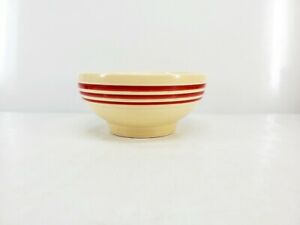 【送料無料】キッチン用品・食器・調理器具・陶器　ライスボウル赤いストライプホーマーラフリンフィエスタウェア6 rice BOWL hlcca 2011 red stripe HOMER LAUGHLIN FIESTA ware 20 OZ. new
