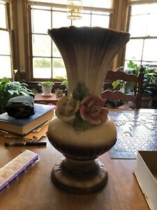 【送料無料】キッチン用品・食器・調理器具・陶器　美しいカポディモンテ花瓶Beautiful capodimonte 14&rdquo; Vase｜hokushin