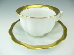 【送料無料】キッチン用品・食器・調理器具・陶器　フルステンベルクリブカップソーサーFurstenberg Ribbed Cup & Saucer A37 30