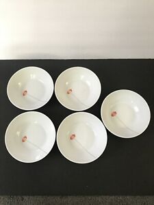 【送料無料】キッチン用品・食器・調理器具・陶器　ビスタアレグレポピーパボイラスシリアルまたはサラダボウルセットVista Alegre POPPY-PAPOILAS Cereal Or Salad Bowl Set Of 5