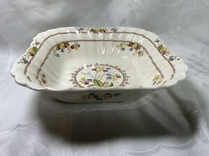 【送料無料】キッチン用品・食器・調理器具・陶器　年代ヴィンテージコープランドスポデカウスリップスクエアサービングボウル1940s Vintage Copeland Spode Cowslip: 9” Square Serving Bowl