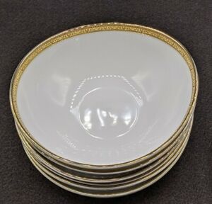 【送料無料】キッチン用品・食器・調理器具・陶器　チャータークラブホームグランドビュッフェゴールド楕円形ボウル磁器Set of 6 Charter Club Home Grand Buffet Gold Elliptical Bowls Porcelain 5｜hokushin