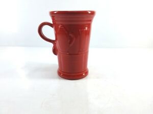 【送料無料】キッチン用品・食器・調理器具・陶器　カプチーノマグカップ緋色の赤いフェスタウェアCAPPUCCINO MUG CUP scarlet red FIESTA WARE 21 OZ. NEW