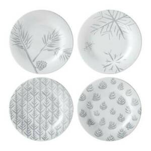 【送料無料】キッチン用品・食器・調理器具・陶器 レノックスアルパインアソートアクセントプレート、個セット新型Lenox Alpine Assorted Accent Plates, Set of 4 (NEW in BOX)|hokushin