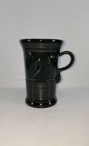 【送料無料】キッチン用品・食器・調理器具・陶器　カプチーノマグカップブラックフィエスタウェア新しいCAPPUCCINO MUG CUP black FIESTA WARE 21 OZ. NEW