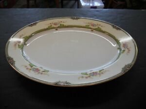 【送料無料】キッチン用品・食器・調理器具・陶器 大型サービングプラッターノリータキ骨中国Large Serving Platter NORITAKE Bone China 76839 FLOREAL|hokushin