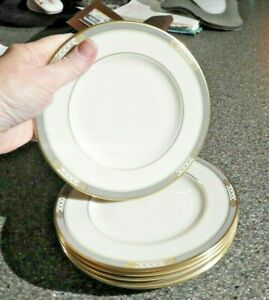 【送料無料】キッチン用品・食器・調理器具・陶器　レノックスマッキンリープレジデンシャルコレクションデザートブレッドプレートゴールドエナメルトリム6! LENOX MCKINLEY PRESIDENTIAL COLLECTION DESSERT/ BREAD PLATES GOLD ENAME
