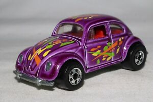 【送料無料】模型車 モデルカー ホットホイールブラックウォールフォルクスワーゲンビートルバグパープルニースオリジナル|hokushin