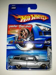 【送料無料】模型車 モデルカー ホットホイールクレートシリーズマテルhot wheels 8 crate faster than ever series 2005 mattel p3｜hokushin