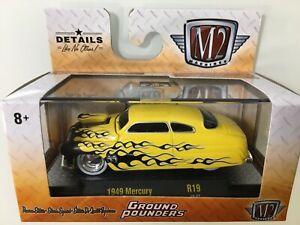 【送料無料】模型車 モデルカー マシングラウンドパウンダーズm2 machines ground pounders 1949 mercury