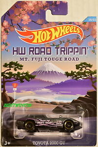 【送料無料】模型車 モデルカー ホットホイールロードトリップピントージロードトヨタhot wheels road trippin mt fuji touge road toyota 2000 gt w 12,516円
