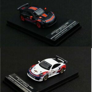 【送料無料】模型車 モデルカー プロシェホワイトブラックマティーニミニカー