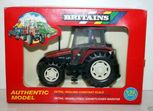 【送料無料】模型車 モデルカー britains 132 9487 holland 6635 tractor small red vintage farm toys