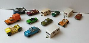 【送料無料】模型車 モデルカー マジョレットアンシエンヌlot of small car majorette ancienne whose rail road