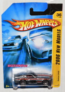 【送料無料】模型車 モデルカー ホットホイールモデルダットサンhot wheels 2006 models datsun 240z w