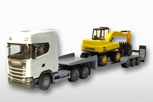 【送料無料】模型車 モデルカー スカニアバガーemek 30602 scania s 650 v8 next g 8x4 low 125 white charger and bagger 17,902円