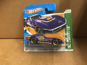 【送料無料】模型車 モデルカー ホットホイールトレジャーハントコルベットショートカードhot wheels 2012 55247 treasure hunts 5 69 corvette short card