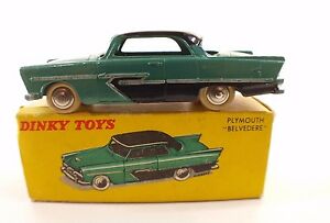 【送料無料】模型車 モデルカー ディンキートイズプリマスベルヴェデーレdinky toys f 24d plymouth belvedere bnib｜hokushin