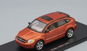 【送料無料】模型車 モデルカー ダッジキャリバーオレンジメタリックスパークdodge caliber orange metallic 2007 spark s0862 resin 143｜hokushin