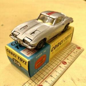 【送料無料】模型車 モデルカー コーギーシボレーコルベットシステムボックスcorgi 310 chevrolet corvette british system with box
