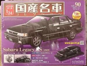 【送料無料】模型車 モデルカー ハシェットファモソコチェコレッチョンスバルレガシーhachette 124 domestic famoso coche coleccion vol90 subaru legacy rs 1989 1