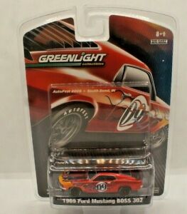 【送料無料】模型車 モデルカー フォードマスタングボスグリーンライトオートフェスト1969 ford mustang boss 302 greenlight autofest 2009 extremely limited edition