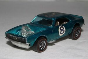 【送料無料】模型車 モデルカー ホットホイールレッドラインスポイラーシェビーメタリックアクアニースオリジナルhot wheels redline spoilers heavy chevy, metallic aqua, hong kong nice, original