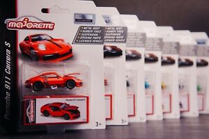 【送料無料】模型車 モデルカー マジョレットポルシェカレラポルシェエディションセットオブmajorette 2020 porsche 911 carrera s porsche edition set of 7