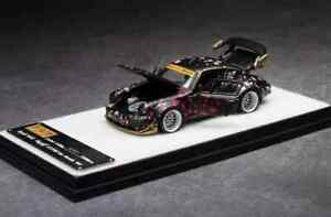 【送料無料】模型車 モデルカー ウェルトpgm rauhwelt rwb 964 sakura limited edition fully open 164
