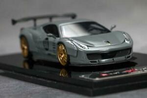 【送料無料】模型車 モデルカー スケールミニファブリカフェラーリグリジオ164 scalemini lb fabbrica ferrari 458 grigio
