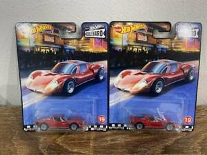 【送料無料】模型車 モデルカー セットホットホイールアルファロメオストラデールmint 2 sets hot wheels 69 alfa romeo 33 stradale