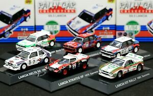 【送料無料】模型車 モデルカー ランチアデルタストラトスラリーマルティーニレーシングセットcms 164 ss5 lancia delta stratos 037 s4 wrc rally martini racing 6 cars set a|hokushin