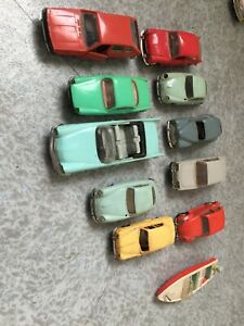 【送料無料】模型車 モデルカー アンティークノレフlot of antique cars 11 norev