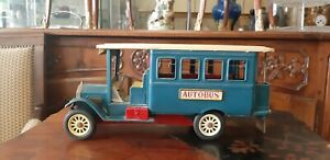 【送料無料】模型車 モデルカー スズバスタイマーold toy tin bus old timer