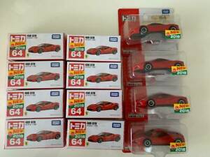 【送料無料】模型車 モデルカー トミカフェラーリノーマルシールボックスセット12 sets tomica 64 ferrari 488gtb normal specification car seal bp box