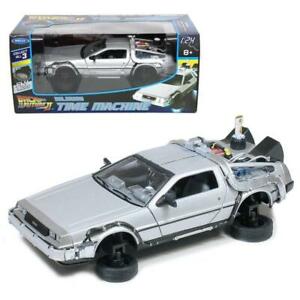 【送料無料】模型車 モデルカー リアザフューチャーパートデロリアンタイムフライングマシンrear the future part 2 delorean time flying machine