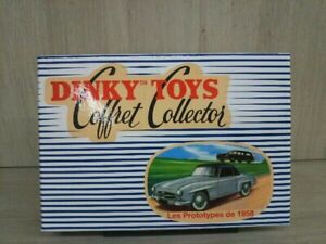 【送料無料】模型車 モデルカー ディンキーレプロトタイププジョーメルセデスdinky toys les prototypes 1958 peugeot 403 mercedes 190 sl