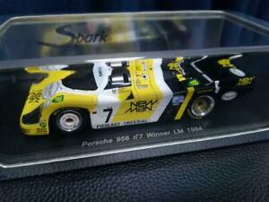【送料無料】模型車 モデルカー スパークルマンウィナーポルシェspark 143 1984 le mans winner porsche 956