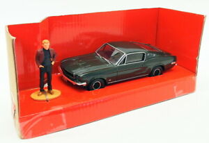 【送料無料】模型車 モデルカー コーギースケールフォードマスタングレジンフィギュアブリットcorgi 136 scale cc05901 1968 ford mustang amp; resin figuresbullitt